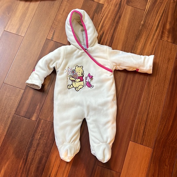 Winnie the Pooh Fleece One Piece - Picture 1 of 3